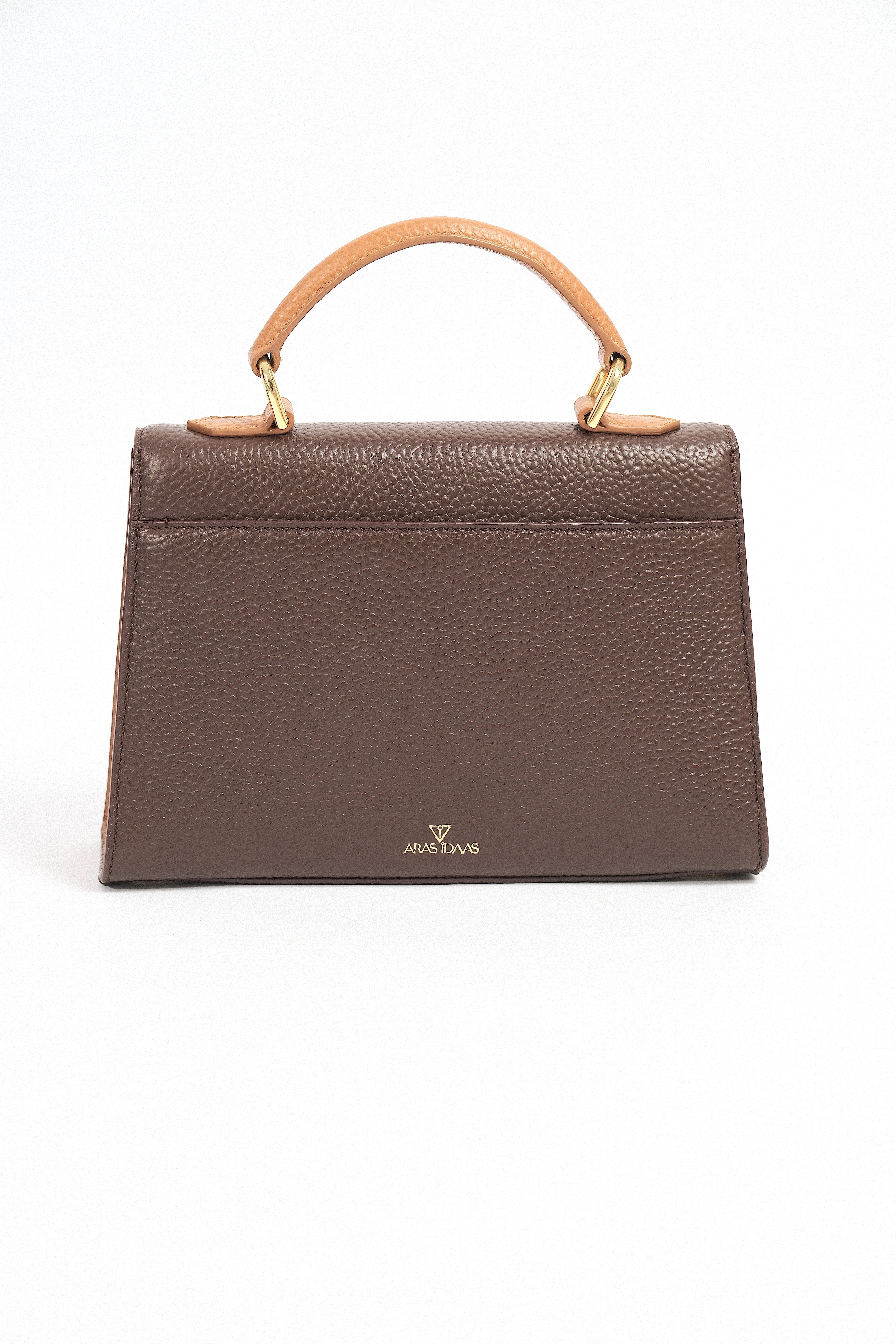 Delta Fold Dame Camel Brown | Luxury Bag for Women – ARAS IDAAS